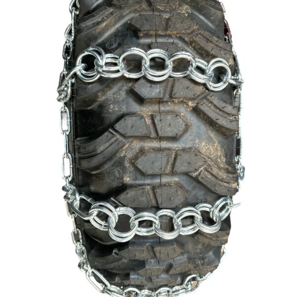18.4-34 to 16.9-38 Double Ring – Self Cleaning Tractor Chain (1 Pair)